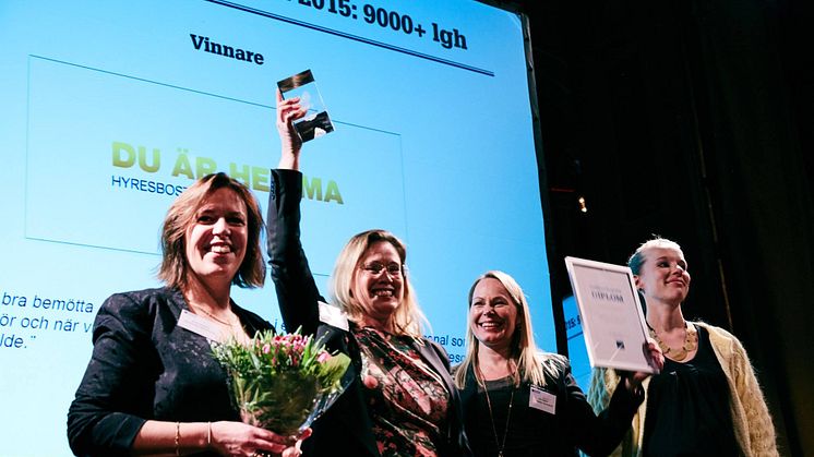 Hyresbostäder har bästa utvecklingen i kundnöjdhet i Sverige