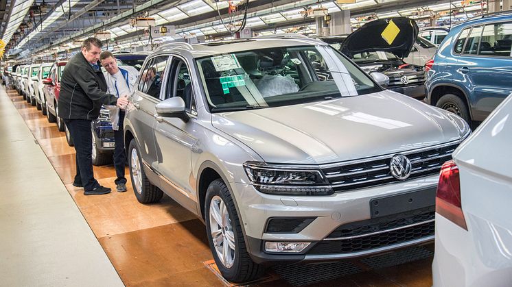 Anden generation af Tiguan, der blev introduceret i 2017, er en af de mest solgte SUV-modeller på verdensplan