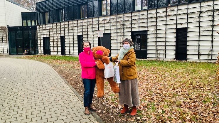 Kerstin Stadler von Bärenherz und Monika Osberghaus (Verlegerin Klett-Verlag) 