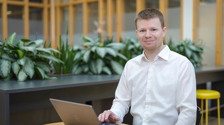 Alexandre Bartel, professor i WASP som leder forskargruppen Software Engineering and Security på Institutionen för datavetenskap vid Umeå universitet. Foto: Mattias Pettersson