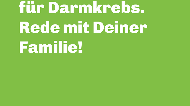 Darmkrebsmonat März 2019