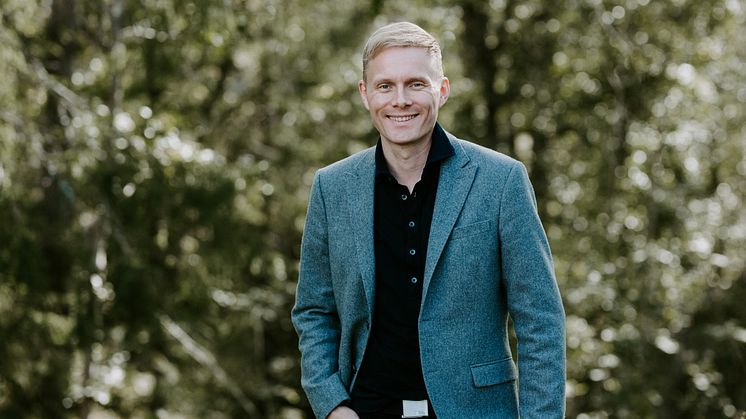 Jørgen Karlstrøm, styreleder i Norsk Komponistforening. Foto: Renate Madsen.