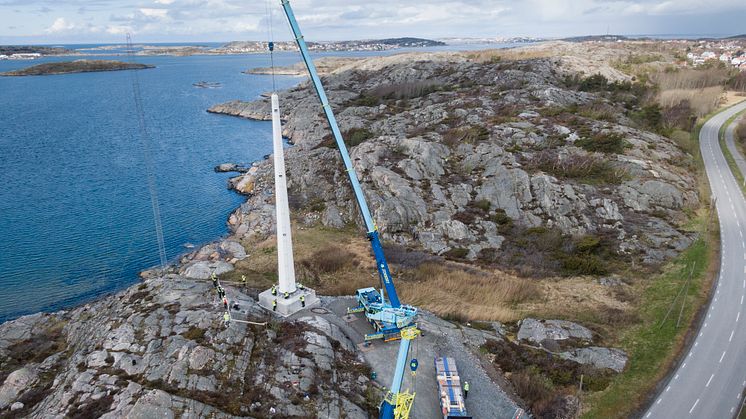 Trätorn kan sänka koldioxidavtrycket från framtida vindkraftverk