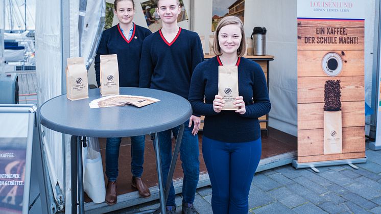 Ruanda-Gilde präsentiert sich beim Mohltied! Green Market in Eckernförde