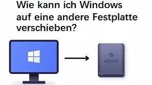 Daten von einer Festplatte auf eine andere übertragen [2023 Update]