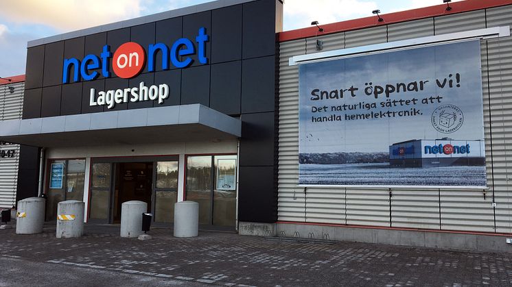 NetOnNet öppnar ny Lagershop i Uppsala