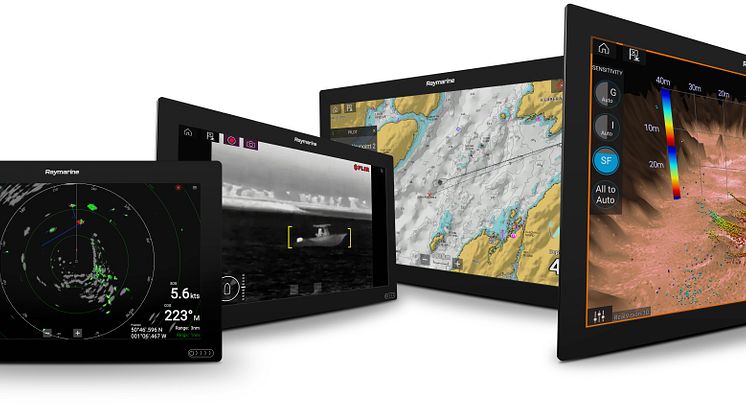 The new Axiom XL range have been designed for use on premium yachts and glass bridges