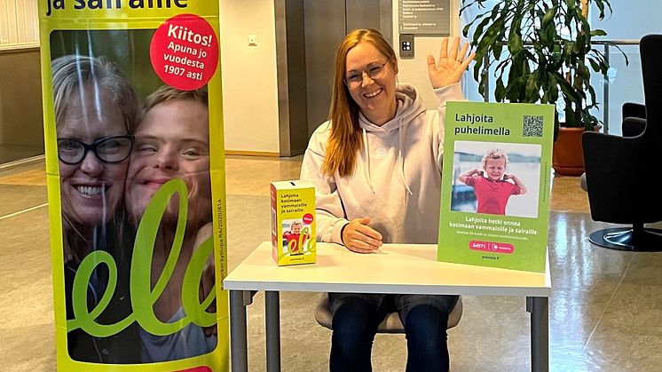 Äänestyspaikoilla keräys kotimaan vammaisten ja sairaiden hyväksi