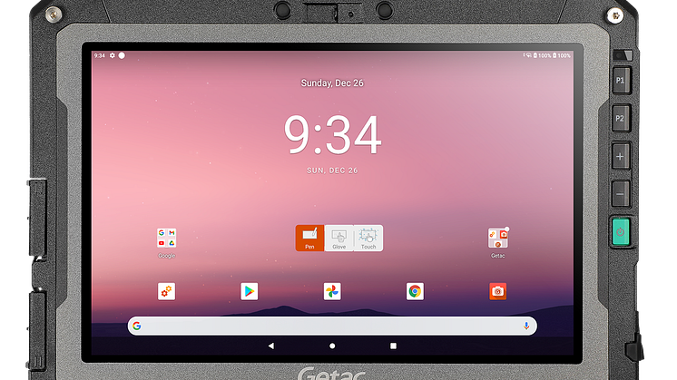 Schnell, sicher und vielseitig: Das neue Getac ZX10 Android Tablet   Bild: Getac