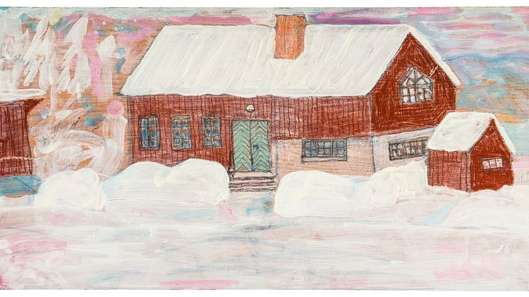 Ateljén i Gullberg, 1993, Åke Pallarp