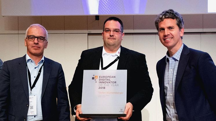 Renz & Stefan Würtemberger har vundet "European Digital Innovator of the Year 2018"