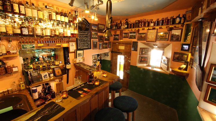 Kleinste Whiskybar der Welt 