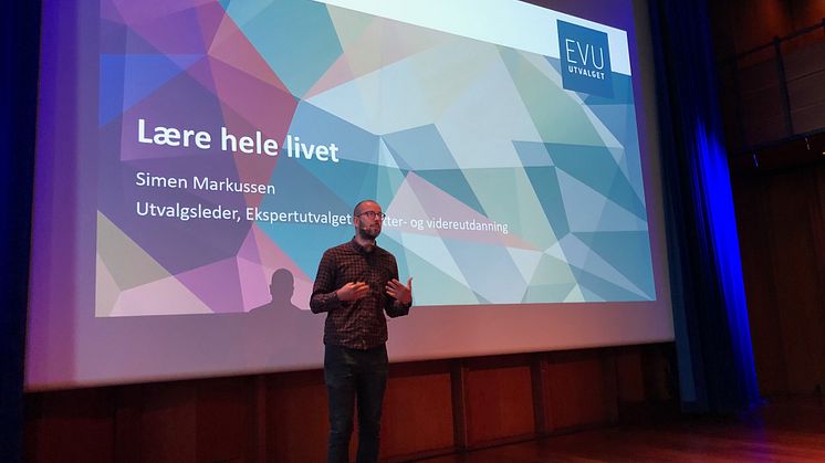 Seniorforsker Simen Markussen leder Ekspertutvalget for etter- og videreutdanning.