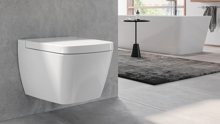 Nu lanserar TECE sin första vägghängda toalett i Sverige – den nätta designtoaletten TECEone. 