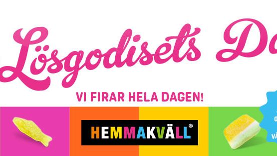 Vi firar Lösgodisets dag® tillsammans med världens alla barn!