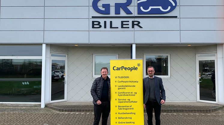 GR Biler bliver en del af den landsdækkende kæde CarPeople