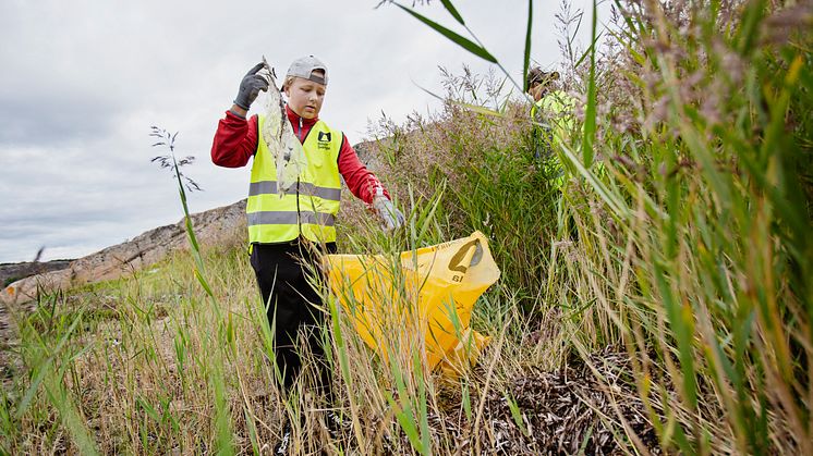 Tusentals idrottsungdomar ska nu ut och städa västkusten. Foto: Tomas Olsson