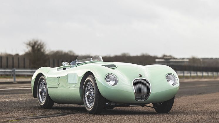 Første Jaguar C-Type Continuation klar til kundelevering i forbindelse med 70-årsjubileum