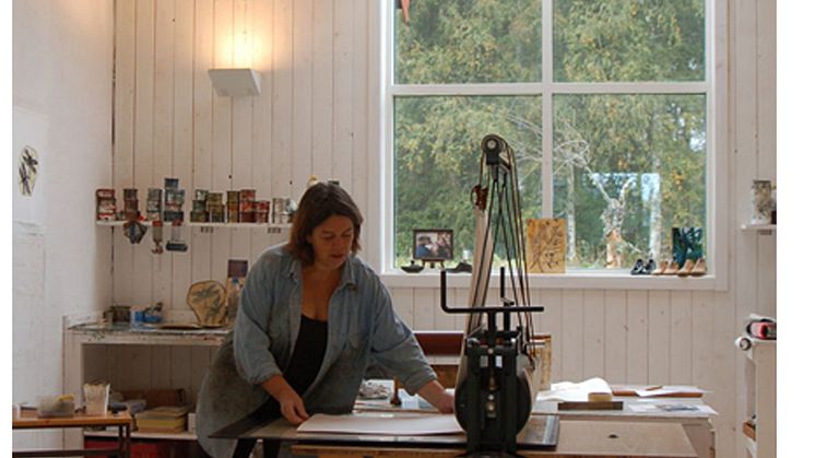 Karin Petri Wennström, porträtt.