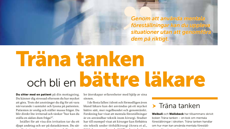 Träna tanken och bli en bättre läkare 