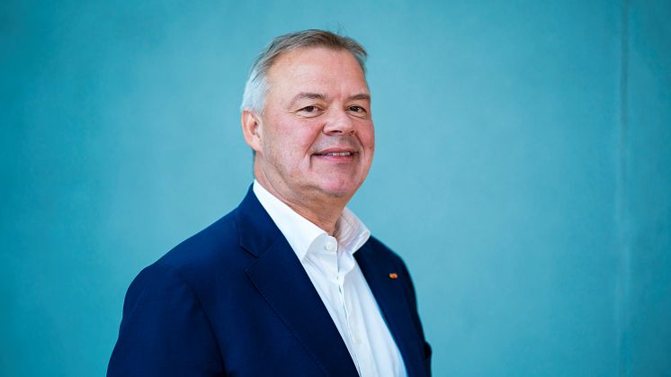 Odd Arild Grefstad, konsernsjef i Storebrand, er glad for gode resultater på Etisk bankguide.