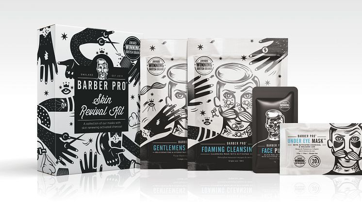 Barber Pro Skin Revival Set+Masks
