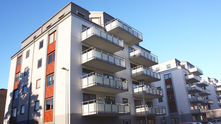 Aptus bidrar med trygghet i nytt bostadskvarter i Trollhättan