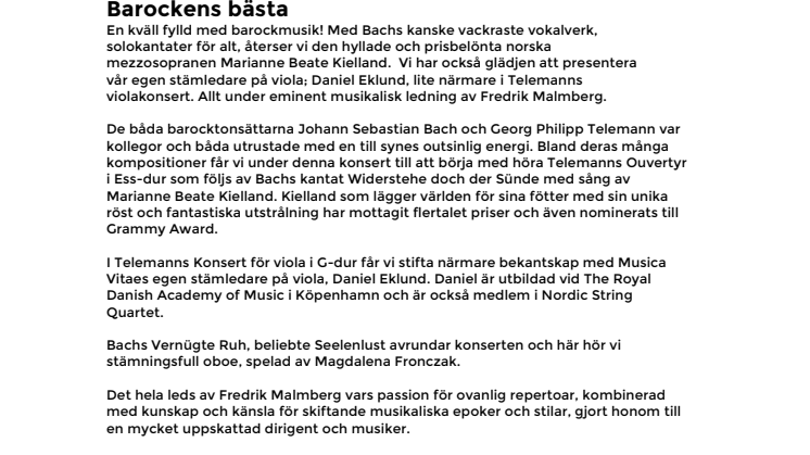 Barockens Bästa