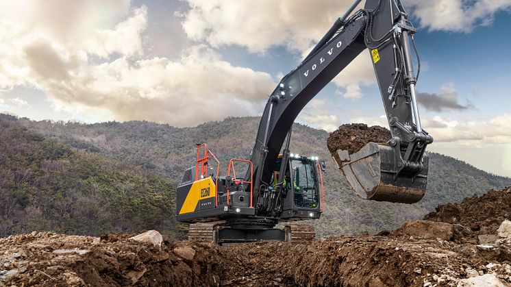 Volvo EC260 - grävmaskin