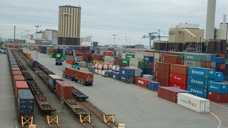 Kombiterminalen i Helsingborgs Hamn