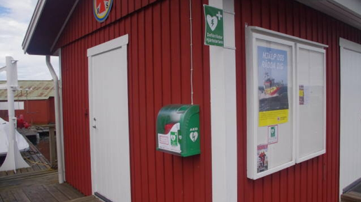 Vet du var närmaste hjärtstartare finns? Är den registrerad?