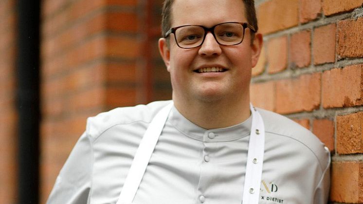 Fredrik Andersson, ny Culinary Manager på Compass Group (Fotograf Per Erik Berglund/Znapshot AB)