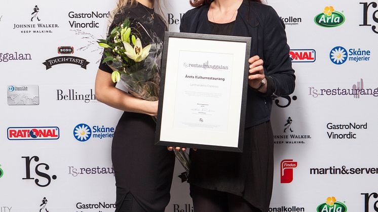 Vinnare Årets Kulturrestaurang