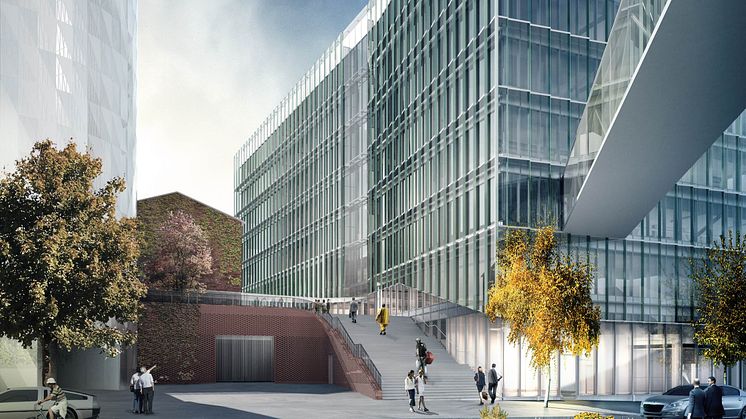 Skiss Biomedicum, Karolinska Institutet