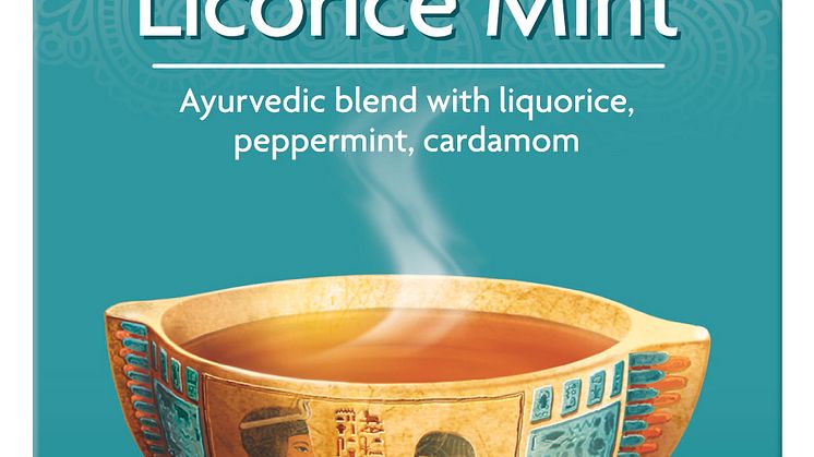 Yogi Tea Licorice Mint poser økologisk