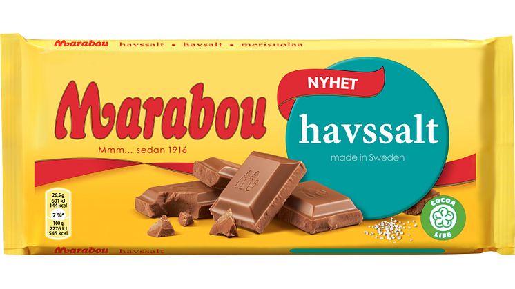 Ny svensk klassiker – Marabou Havssalt! 