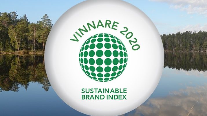 Natrukompaniet kammar hem vinst i Sustainable Brand Index för andra året i rad.
