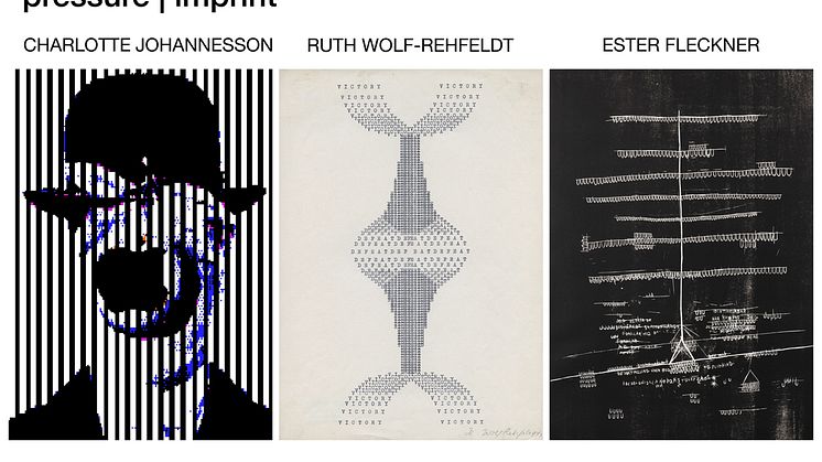 Höstens utställning pressure | imprint presenteras