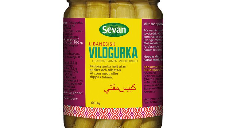 Vildgurka - specialitet från Libanon 