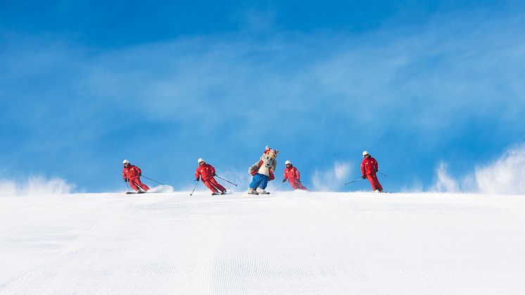 Barnfamiljernas snöparadis i Stöten