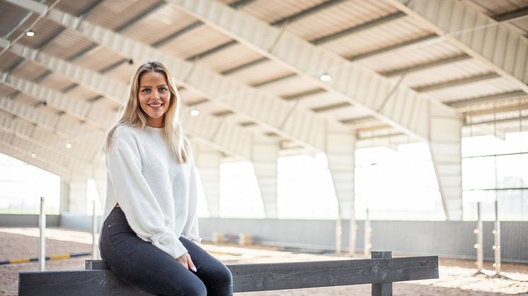 Selma Hammarström har smygtränat inför ATG Hästarnas Mästare