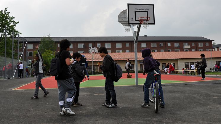 Basketplan vid Väderleken