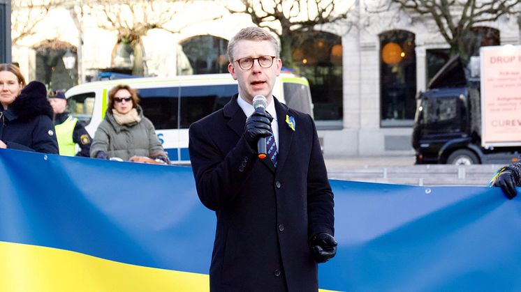 Kristoffer Tamsons (M), trafikregionråd och ordförande för SL.
