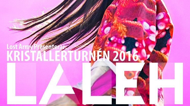 PREMIÄR för videon till Lalehs "Bara få va mig själv" och biljettsläpp för Kristallerturnén 