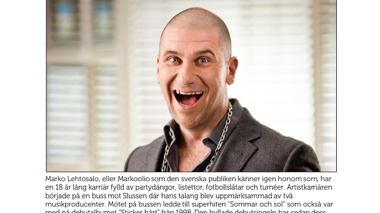 Markoolio öppnar Furuviks konsertsommar