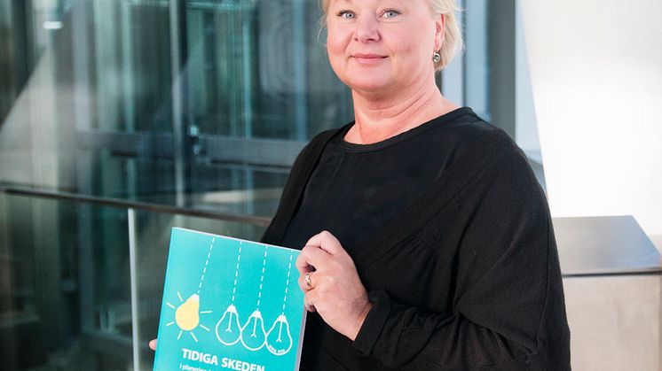 Nina Ryd, författare till boken Tidiga skeden