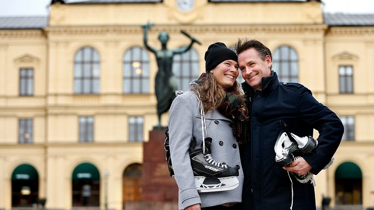 Imorgon öppnar isbanan på Stora torget i Karlstad
