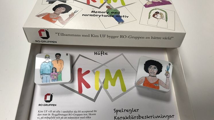 RO-Gruppen hjälper KIM UF att lansera ett memoryspel för barn med normbrytande motiv för att öka förståelsen för alla människors lika värde