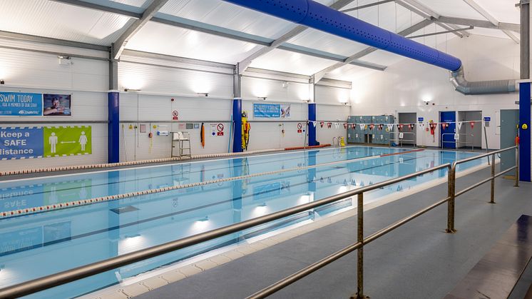 Essential early closure of the temporary pool at Radcliffe Leisure Centre