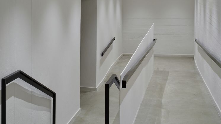 Röhsska museet - ramp, källarplan
